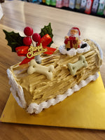 Traditional Christmas Log Cake