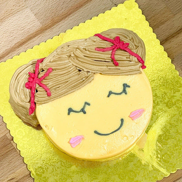 Double Buns Doll Cake
